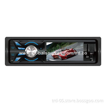 One Din Deckless Car Video MP5 Player with 3" TFT Display, BT 4 x 50W High-power Output